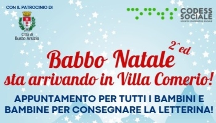 Babbo Natale arriva a Villa Comerio Babbo Natale arriva a Villa Comerio
