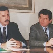 Renato Borroni e Roberto Toia in una foto dall'archivio dell'Informazione