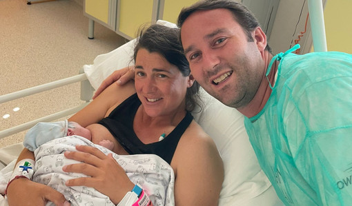 Sara e Luca, complimenti a mamma e papà! Benvenuto piccolo Carlo