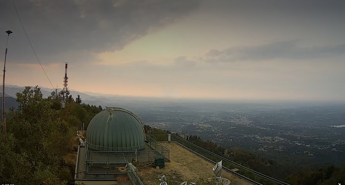 La prima mattina di Ferragosto vista dall'Osservatorio del Campo dei Fiori