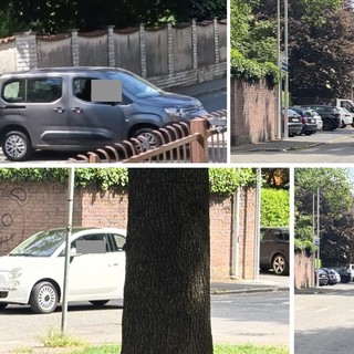 L'incrocio tra via Pindemonte e via Orazio: con la chiusura di un tratto di viale Alfieri, il contromano oggi ha alzato il tiro