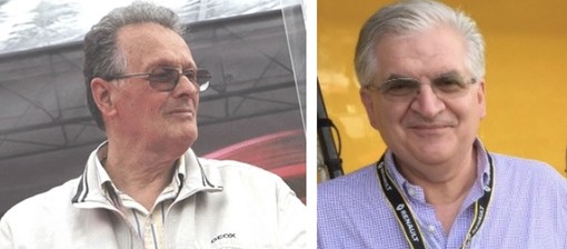 Carmine Castellano (foto dal sito del Giro d'Italia) e Claudio Grillo Carmine Castellano (foto dal sito del Giro d'Italia) e Claudio Grillo