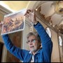 La professoressa Castellanza durante la visita dello scorso anno - foto del gentile Paolo Umberto Ferrario