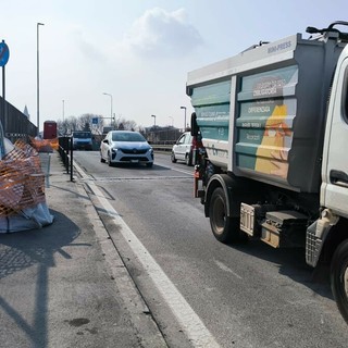 Sacconago, riaperto interamente il cavalcavia