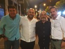 Da sinistra: il vicesindaco Folegani, l'assessore Sabba, l'edicolante di Borsano De Luca, il consigliere comunale Geminiani Da sinistra: il vicesindaco Folegani, l'assessore Sabba, l'edicolante di Borsano De Luca, il consigliere comunale Geminiani