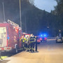 Le squadre di soccorso impegnate nelle ricerche Le squadre di soccorso impegnate nelle ricerche
