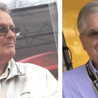 Carmine Castellano (foto dal sito del Giro d'Italia) e Claudio Grillo