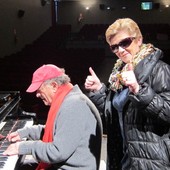 Raimondo Campisi e Patrizia Crosta al concerto benefico di 11 anni fa. Foto per cortesia di Giampietro Castignone