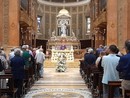 La basilica si Santa Maria assunta, gremita per l'ultimo saluto a Paolo Carù