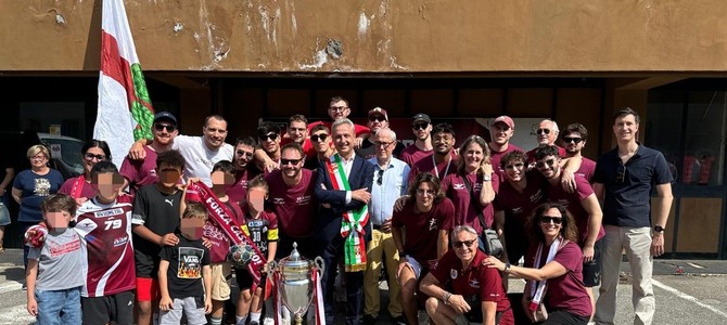 Pallamano Cassano, la festa continua. La coppa è arrivata “a casa”