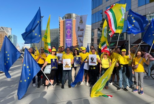 Coldiretti, giovani agricoltori dalla Lombardia in piazza a Bruxelles: «Protesta contro tecnocrazia Von Der Leyen»