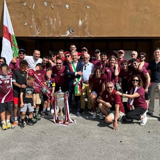 Pallamano Cassano, la festa continua. La coppa è arrivata “a casa”