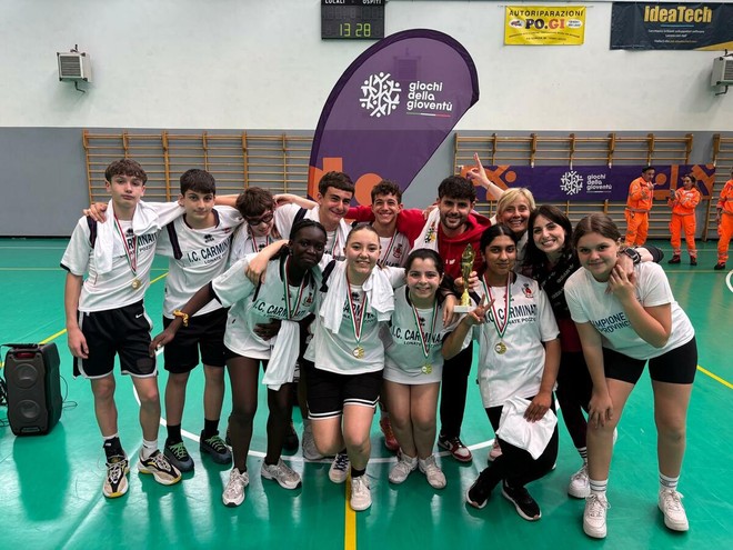 Lo sport nel cuore: l’Istituto Carminati vola verso le finali nazionali dei Giochi della Gioventù