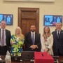 La commissione Agricoltura della Camera. Gadda (seconda da destra) ancora vicepresidente