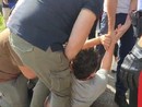 Gallarate, tensione in via Curtatone. Manifestante soccorso dall’ambulanza