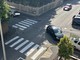 L'auto colpita da quella uscita contromano