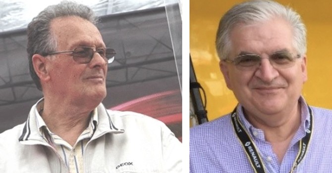 Carmine Castellano (foto dal sito del Giro d'Italia) e Claudio Grillo