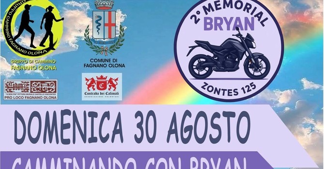 In cammino per Bryan e per tutte le vittime della strada In cammino per Bryan e per tutte le vittime della strada