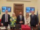 La commissione Agricoltura della Camera. Gadda (seconda da destra) ancora vicepresidente