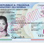 Un facsimile della carta d'identità del ministero