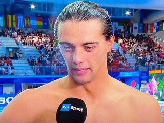 Thomas Ceccon secondo nei 100 dorso