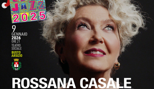 Eventi in Jazz torna il 9 gennaio: al Sociale Rossana Casale e il talento bustocco di Fabio Buonarota