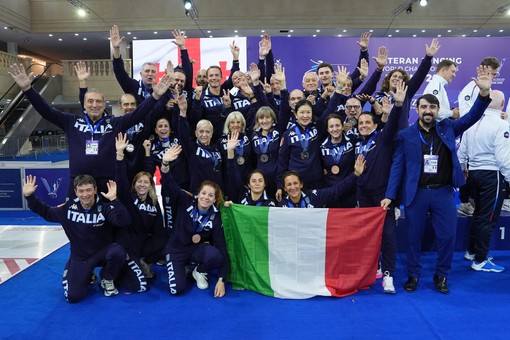 Ancora una medaglia mondiale per Marta Cammilletti: bronzo nel fioretto femminile Veterane a squadre