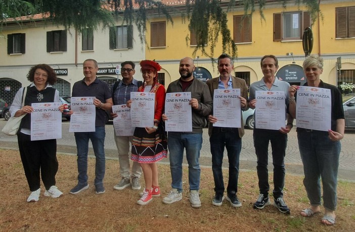 Busto, le “Cene in piazza” raddoppiano: «Riaccendiamo la luce nei quartieri»