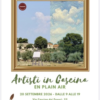 “Artisti in Cascina”, una giornata per dipingere la bellezza