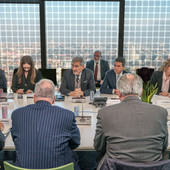 Relazioni internazionali, presidente Fontana e sottosegretario Cattaneo accolgono la delegazione Niaf