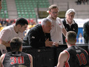 Un timeout di coach Paolo Piazza