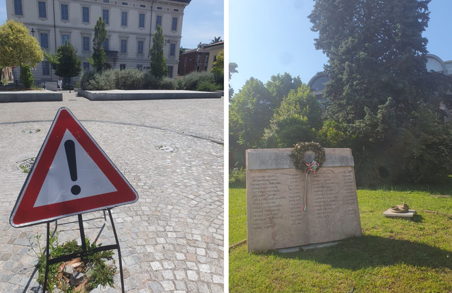 Caduti e Giustizia, quei monumenti che fanno infuriare Porfidio