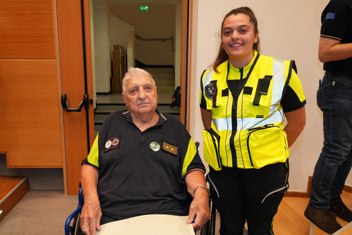 Gualterio De Tomasi alla premiazione dello scorso settembre