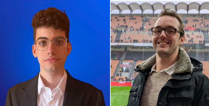 Da sinistra, Mattia Zanforlin e Marco Tomasini