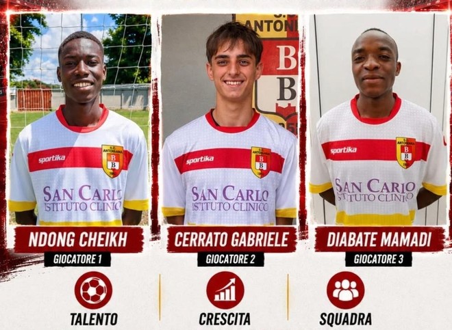 L’Antoniana punta sui giovani: tre juniores in prima squadra L’Antoniana punta sui giovani: tre juniores in prima squadra