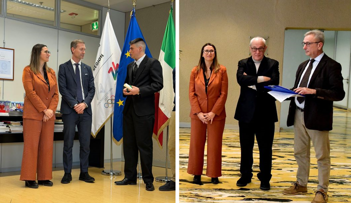 Eccellenze sportive e passioni più forti della disabilità, doppia premiazione in Regione. Dell’Erba: «Storie da valorizzare» Eccellenze sportive e passioni più forti della disabilità, doppia premiazione in Regione. Dell’Erba: «Storie da valorizzare»