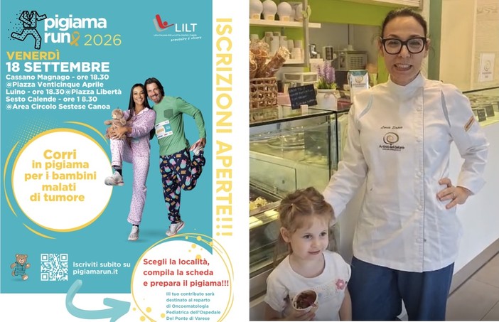 Pigiama Run, anche un gelato dà speranza ai bimbi