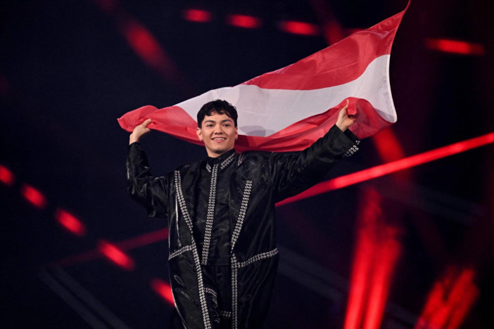 Eurovision, vince l'Austria. Lucio Corsi quinto