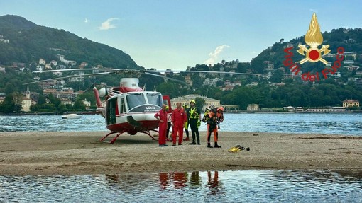 I mezzi in azione nel lago di Como non sono bastati a ritrovare in vita la piccola di 9 anni I mezzi in azione nel lago di Como non sono bastati a ritrovare in vita la piccola di 9 anni