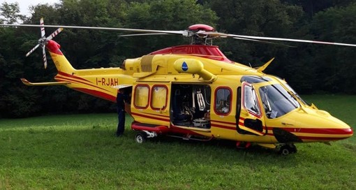 Sacche di sangue e plasma a bordo degli elisoccoroso lombardi: più sicurezza dal cielo