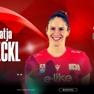 «Alla Uyba per crescere, giocare e dare tutto»: Katja Eckl è la nuova centrale delle farfalle