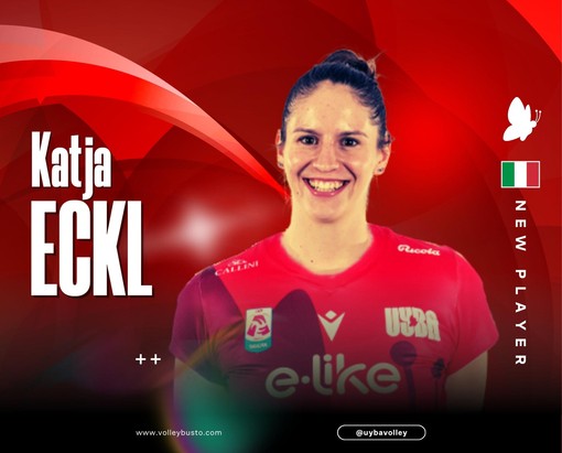 «Alla Uyba per crescere, giocare e dare tutto»: Katja Eckl è la nuova centrale delle farfalle