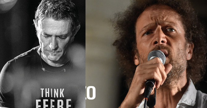 Il pianista Michele Fazio ed il cantautore Francesco Tricarico