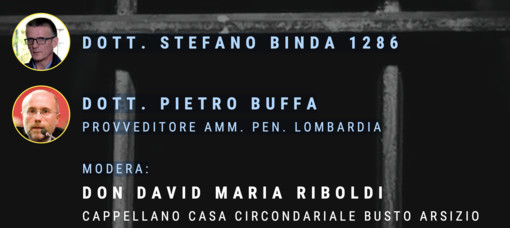 Stefano Binda e Pietro Buffa a confronto a Fagnano