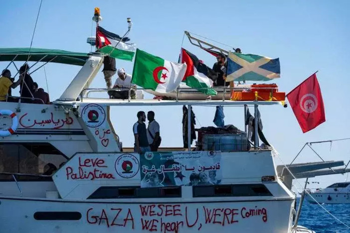 Presidio a Busto in solidarietà alla Global Sumud Flotilla: iniziativa dell’Unione degli Studenti Presidio a Busto in solidarietà alla Global Sumud Flotilla: iniziativa dell’Unione degli Studenti
