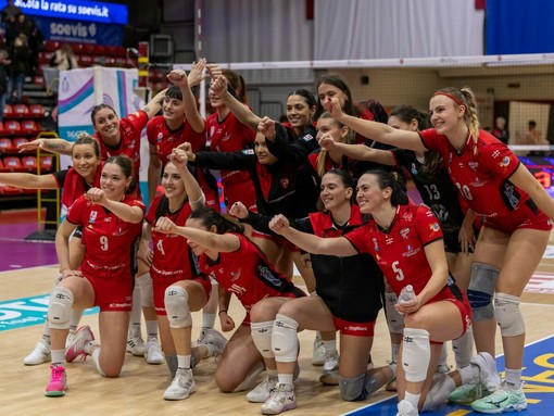 Futura-Costa Volpino 3-2, la sesta meraviglia bustocca (credit foto Futura Volley Giovani/Andrea Mondini)