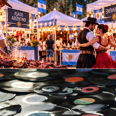 GLI APPUNTAMENTI. Swing, sapori argentini, sagra e fiera del disco GLI APPUNTAMENTI. Swing, sapori argentini, sagra e fiera del disco