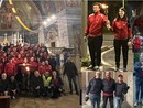 FOTO E VIDEO. La fiaccola della fede, dell'amicizia e anche dell'amore: così Sacconago si sente più unita che mai