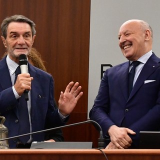 Fontana premia Marotta: «Un varesino che contribuisce a rendere forte questa regione». Ma in campo...