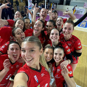 Il selfie della vittoria. La Futura può festeggiare l'accesso alla Pool Promozione di A2